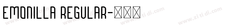 Emonilla Regular字体转换